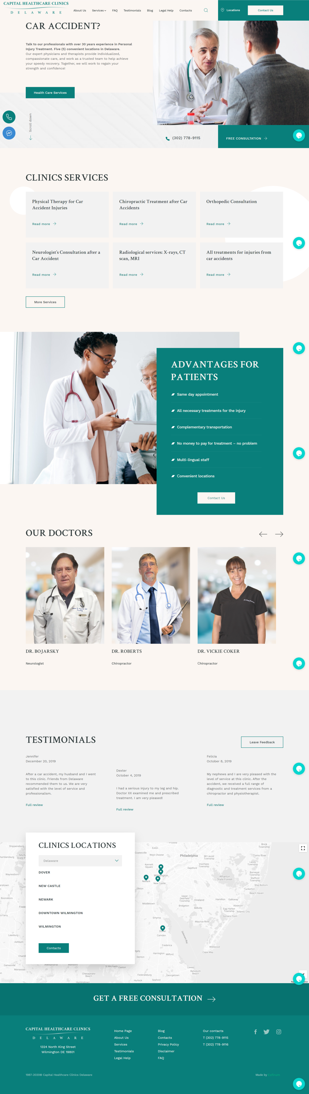 Інтернет-сервіс”Capital Healthcare Clinics”