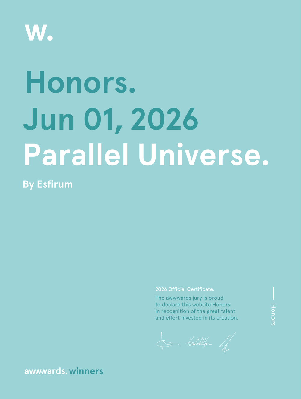 Портал «Awwwards»